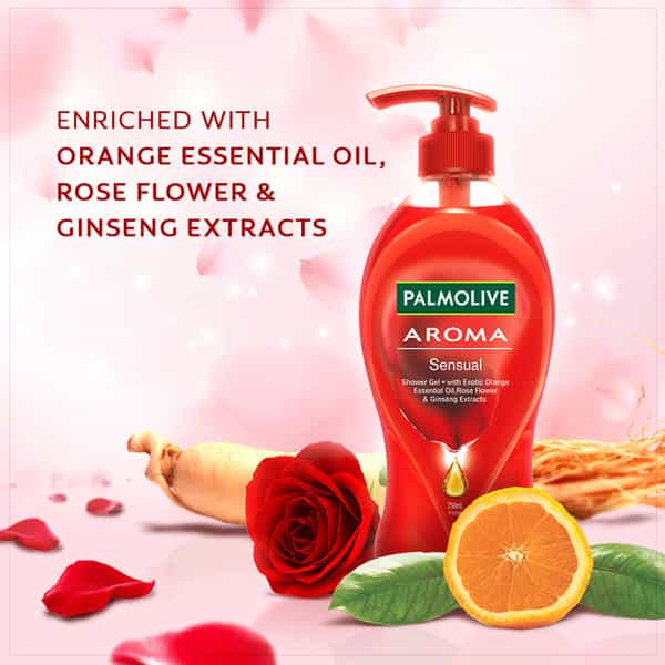 Palmolive Body Wash Aroma Sensual Shower Gel Pump - 750 Ml