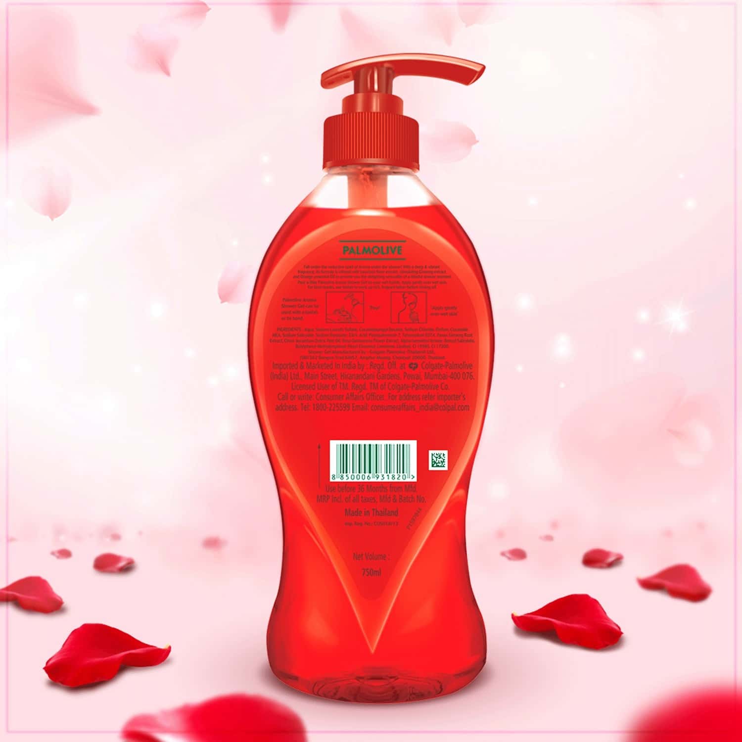 Buy PALMOLIVE BODY WASH AROMA SENSUAL SHOWER GEL PUMP 750 ML Online & Get Upto 60 OFF at