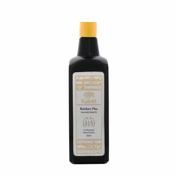 Kairali Kairkare Plus - Ayurvedic Body Pain Relief Oil For Muscular Aches & Pains - 200Ml