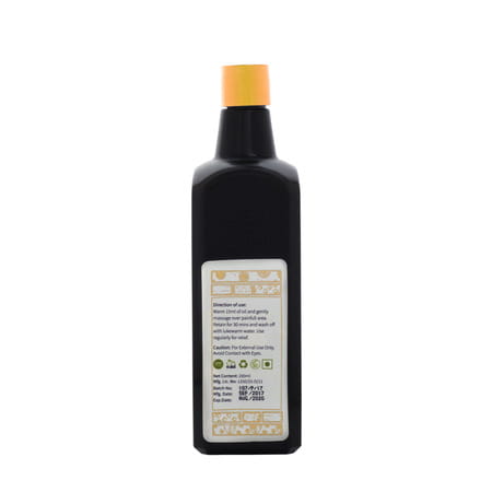 Kairali Kairkare Plus - Ayurvedic Body Pain Relief Oil For Muscular Aches & Pains - 200ml