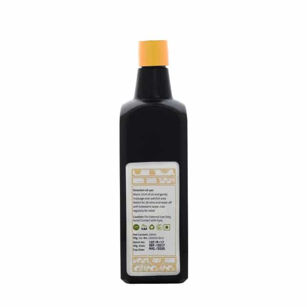 Kairali Kairkare Plus - Ayurvedic Body Pain Relief Oil For Muscular Aches & Pains - 200Ml