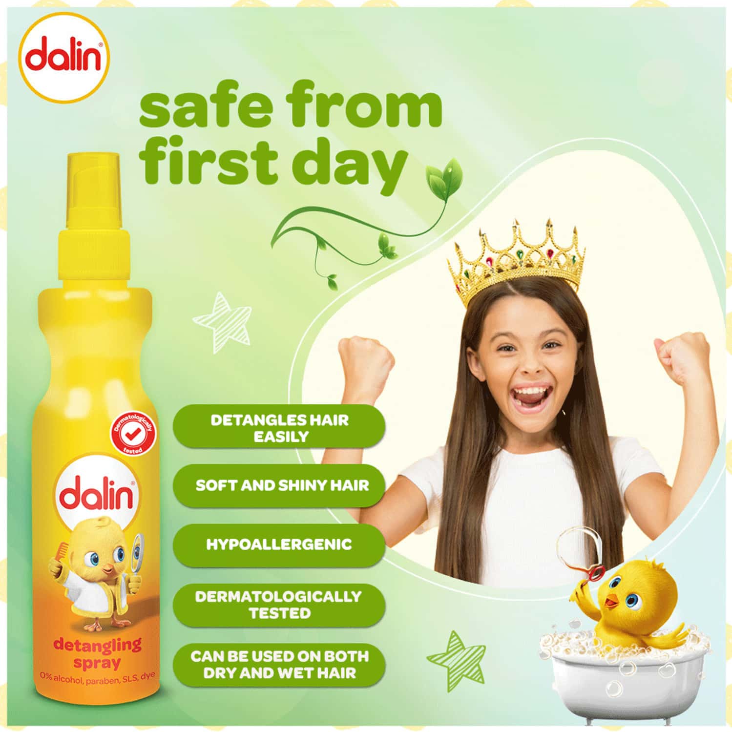 Buy DALIN DETANGLING SPRAY 200 ML Online & Get Upto 60 OFF at PharmEasy