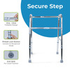 Everactiv Lightweight Chrome Finish Walker For Adults