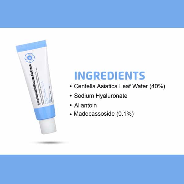 A'pieu Madecassoside Moisture Gel Cream - Korean Skincare - For Moisturisation - Hydration - 50Ml