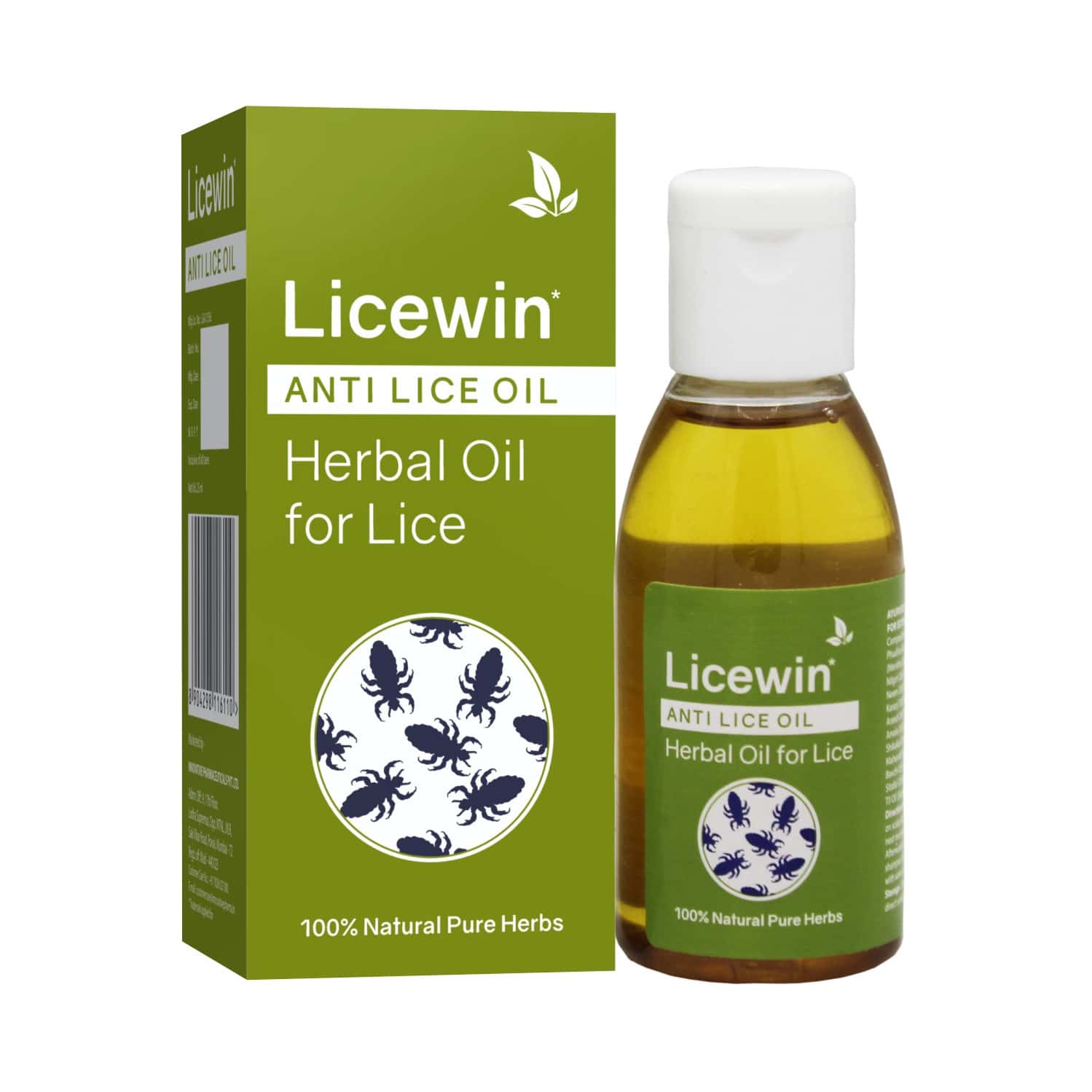 Licewin Oil 25 Ml | Enriched With Sitafal | Mehandi | Kapoor & Nilgiri Oil (pack Of 4)