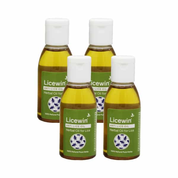 Licewin Oil 25 Ml | Enriched With Sitafal | Mehandi | Kapoor & Nilgiri Oil (Pack Of 4)