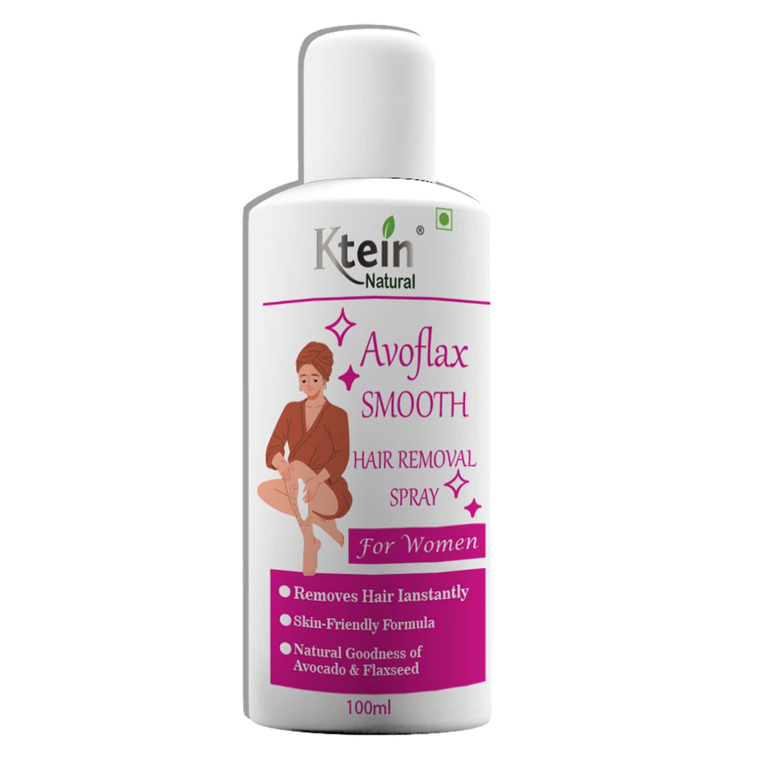 Ktein Avoflax Smooth Hair Removal Spray For Women (100 Ml)