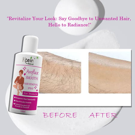 Ktein Avoflax Smooth Hair Removal Spray For Women (100 Ml)