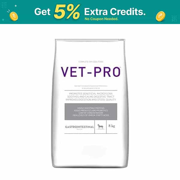 Vet Pro Gastrointestinal Dry Dog Food | 8 Kg