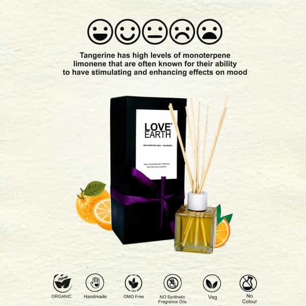 Love Earth Reed Diffuser- Tangerine - 30Ml
