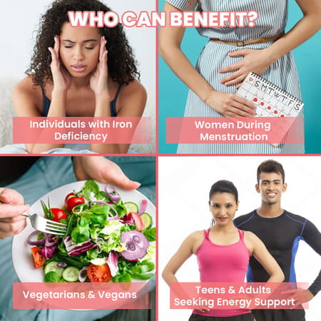 Dr. Morepen Iron Gummies With Sunactive®fe Fe- 60 Gummies