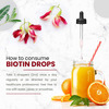 Himalayan Organics Liquid Biotin 10000Mcg Drops - 5X Better Absorption - 50 Ml