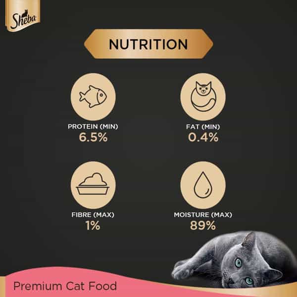Sheba Fine Premium Kitten (2-12 Months) Wet Cat Food | Chicken Premium Loaf | 24 X 70 G