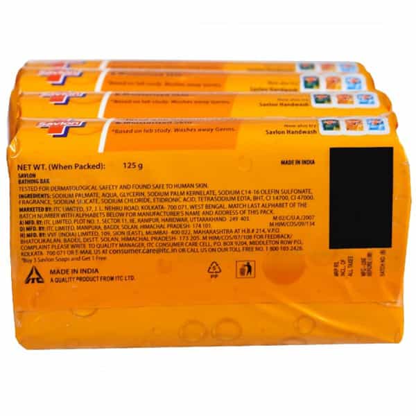 Savlon Glycerin Buy 3 Get 1 Free 500Gm Soap With Free Savlon Moisture Shield Handwash Liquid 175Ml