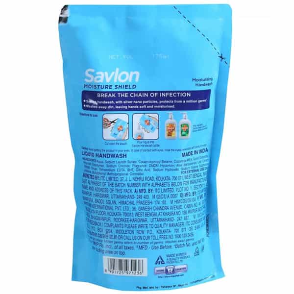 Savlon Glycerin Buy 3 Get 1 Free 500Gm Soap With Free Savlon Moisture Shield Handwash Liquid 175Ml