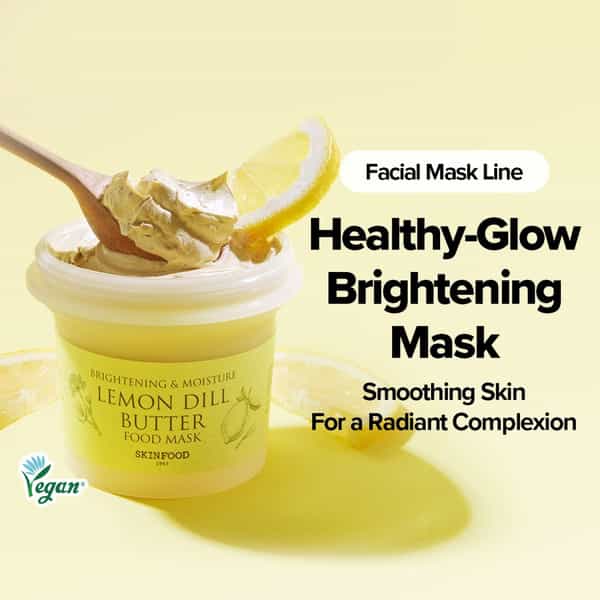 Skinfood Lemon Dill Butter Food Mask - Korean Face Cleanser - Korean Skincare - 120G