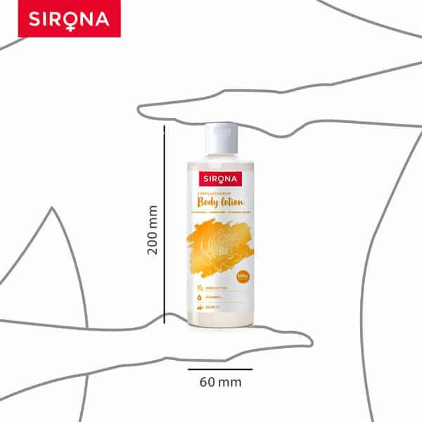 Sirona Natural Chrysanthemum Body Lotion With Shea Butter- Vitamin E And Olive Oil - 500Ml