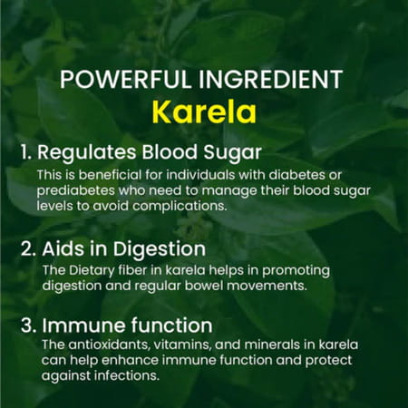 Cipzer Karela 30 Capsules | Supports Blood Sugar Balance & Metabolic Wellness