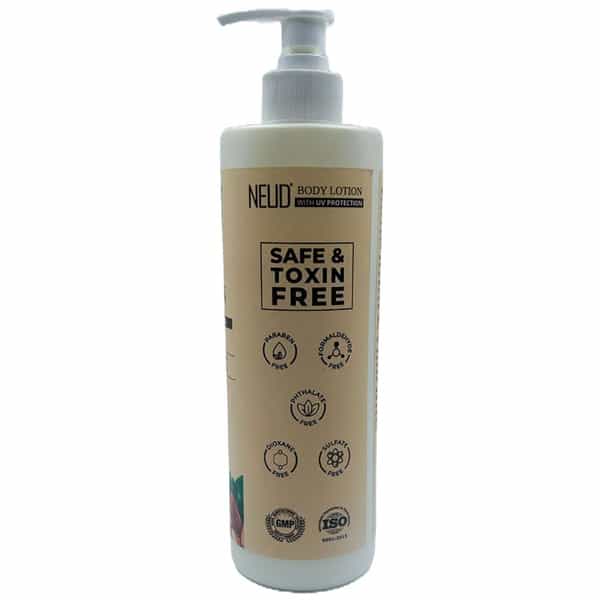 Neud Body Lotion With Natural Extracts Of Honey| Alomd And Tulsi For Men And Women - 1 Pack (400Ml)