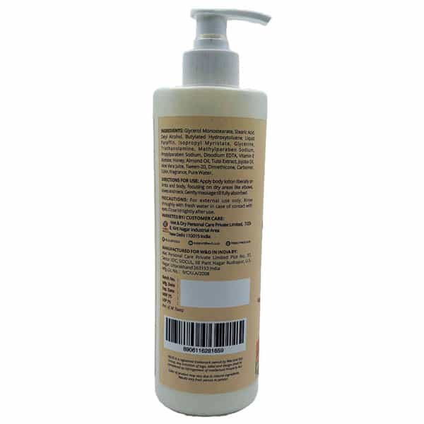 Neud Body Lotion With Natural Extracts Of Honey| Alomd And Tulsi For Men And Women - 1 Pack (400Ml)