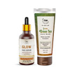 Tnw-The Natural Wash Skincare Combo With Glow Face Serum & Green Tea Face Wash