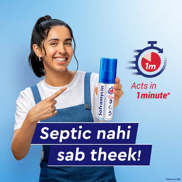 Soframycin Multi Purpose Antiseptic Solution 100 Ml