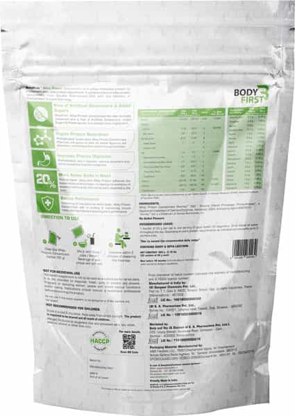 Bodyfirst Whey Protein Hydro/Concprohydrolase Unflavoured