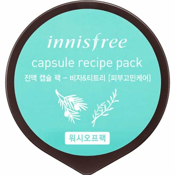Innisfree Capsule Recipe Pack - Bija & Tea Tree