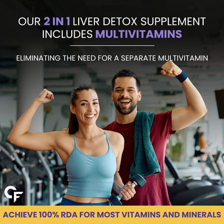 Carbamide Forte Liver Support Supplement Milk Thistle Extract 600mg 120 Tablets