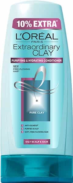 L'oreal Paris Extraordinary Clay Hair Conditioner Bottle Of 192.5 Ml