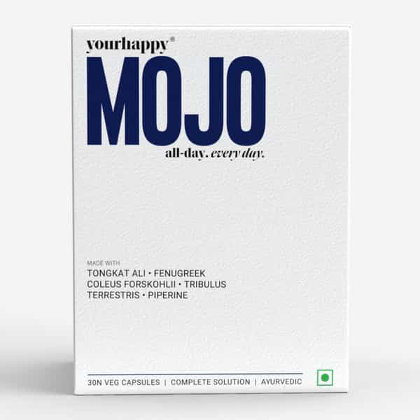 Yourhappylife Mojo Testosterone Supplement For Men - 30 Capsules