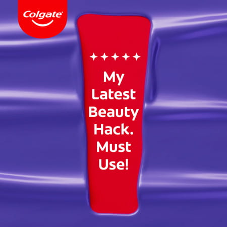 Colgate Visible White Purple Toothpaste (200g + 40g) 240 Gm