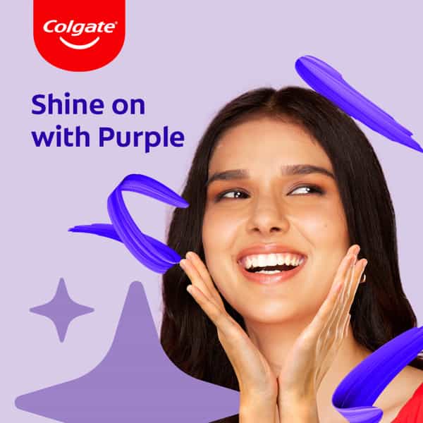Colgate Visible White Purple Toothpaste (200G + 40G) 240 Gm