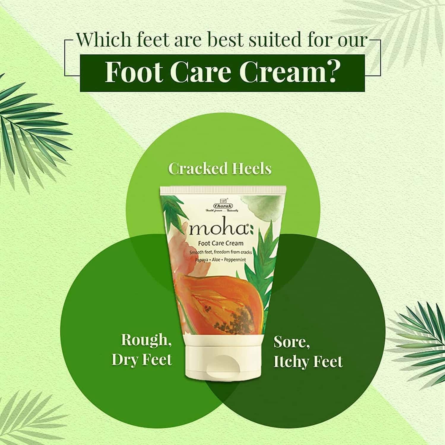 Buy MOHA FOOT CARE CREAM 100 ML & MOHA NAIL CARE CREAM 100 ML Online
