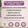 Goodnessme Certified Organic Baby Moisturizing Gift Pack (Body Wash+Lotion+Diaper Rash Cream) White