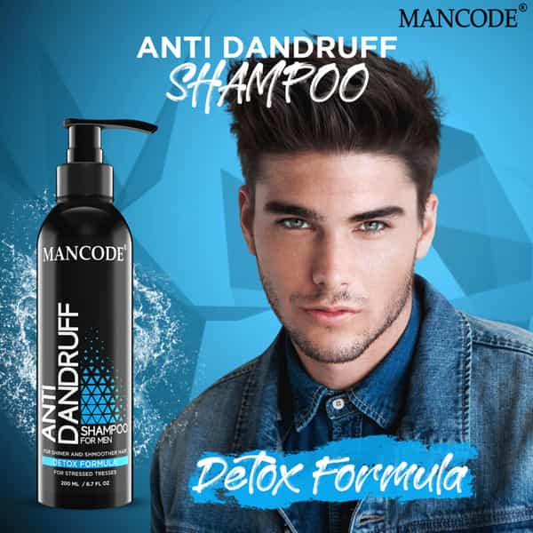 Mancode Anti Dandruff Shampoo 200Ml