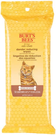 Burt'S Bees Dander Reducing Wipes For Cats | 50 Count