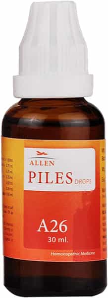Allen Laboratories A26 Piles Drops 30Ml