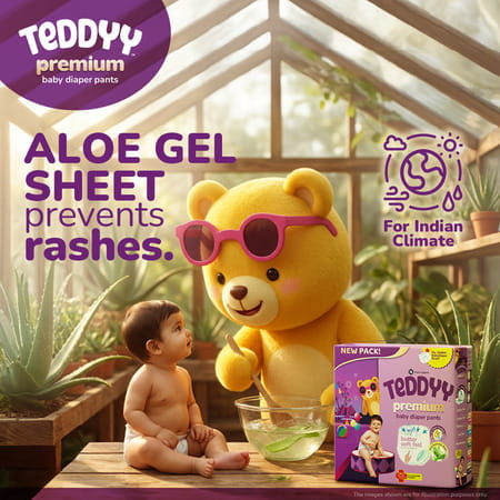 Teddyy Baby Pants Premium Med 36X8 C