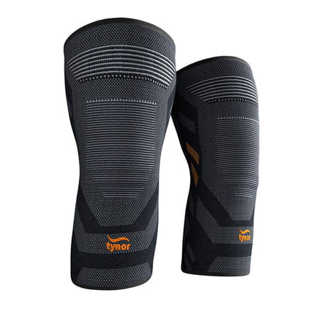 Tynor Knee Cap Air Pro Black & Orange Xl Pack Of 2