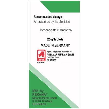 Adel Oleum Jecoris Aselli Trituration Tablet 3x 20 No'S