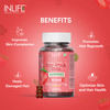 Inlife Biotin Hair Gummies Hair Skin Nails Supplement For Men Women And Teens-30 Strawberry Flavour
