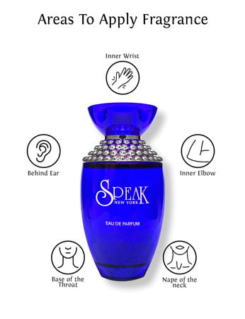 Sweet Heart Speak New York (Blue) Long Lasting Eau De Perfume 100ml