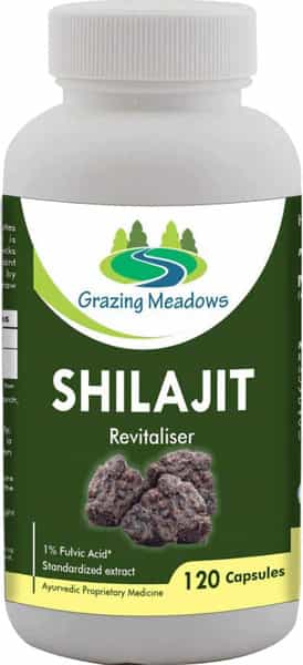 Grazing Meadows Shilajit - 120 Capsules