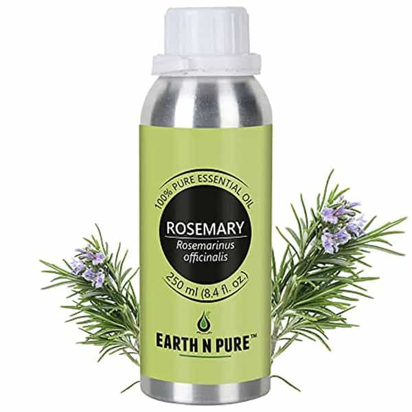 Earth N Pure Rosemary Oil 100% Pure And Natural Essential Oil - 250 Ml (8.4 Fl. Oz.) (250 Ml)