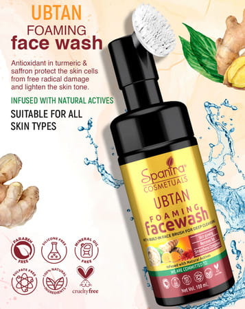 Spantra Ubtan Foaming Face Wash 100ml