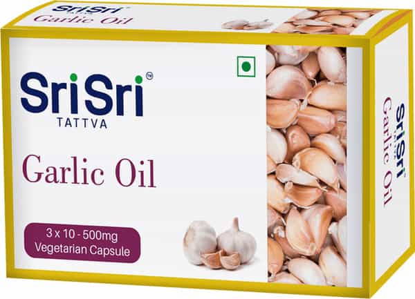 Sri Sri Tattva Garlic Oil In Veg Capsule 30