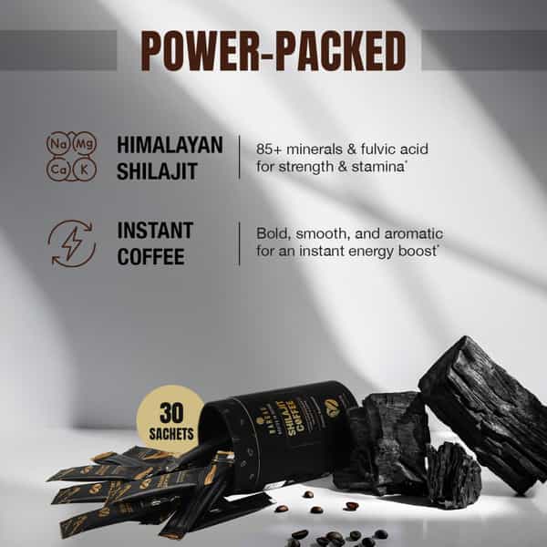 Bargad 100% Pure Himalayan Shilajit Resin - Natural Extract | Third-Party Lab Tested - 30 Sachets