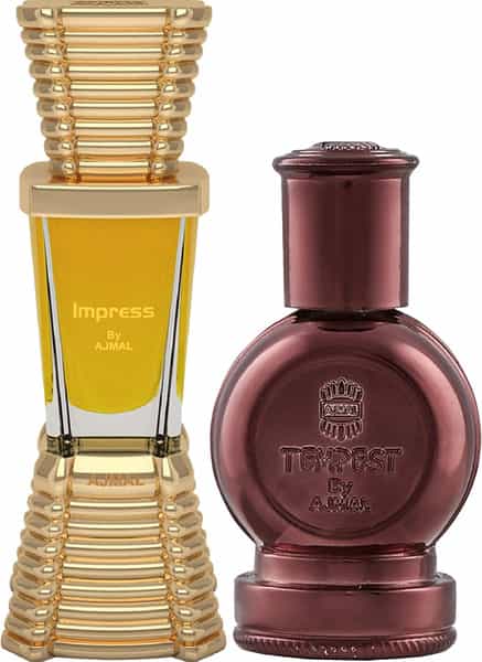 Ajmal Tempest Cp Oil 12Ml For Unisex And Impress Cp Oil 10Ml For Men