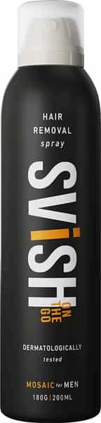 Svish On The Go Hair Removal Spray For Men Pack Of 1 (200Ml) | Made Safe Certified